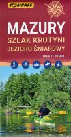 Mazury. Szlak Krutyni. Jezioro Śniardwy. Mapa turystyczna 1:50 000