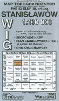 Stanisławów. Reprint mapy WIG 1:100 000