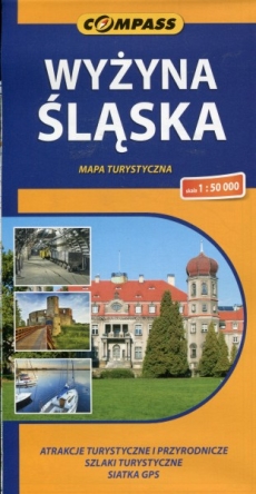 Wyżyna Śląska. Mapa turystyczna w skali 1:50 000.