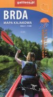 Brda. Mapa kajakowa w skali 1:75 000