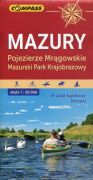 Mazury. Pojezierze Mrągowskie. Mapa turystyczna 1:50 000