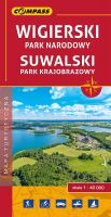 Suwalski Park Krajobrazowy. Wigierski Park Narodowy. Mapa turystyczna w skali 1:40 000 