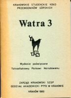 Watra 3. Wydanie poświęcone Tatrzańskiego Parku Narodowemu