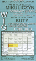 Mikuliczyn. Reprint mapy WIG w skali 1:100 000
