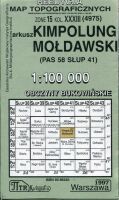 Kimpolung Mołdawski/Suczawa (Bukowina). Reedycja mapy WIG w skali 1:100 000
