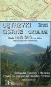 Ustrzyki Górne i okolice. Mapa 1:40 000