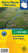 Górna Narew i Narewka. Mapa 1:100 000