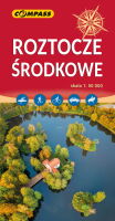 Roztocze Środkowe. Mapa turystyczno-krajoznawcza w skali 1:50 000. Wyd. 2023