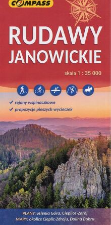 Rudawy Janowickie. Mapa 1:35 000