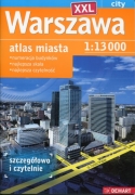 Warszawa XXL. Atlas miasta 1:13 000 
