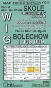 Skole (Bieszczady). Reprint mapy WIG 1:100 000