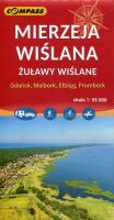 Mierzeja Wiślana. Mapa turystyczna w skali 1:55 000