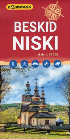Beskid Niski. Mapa turystyczna w skali 1:50 000