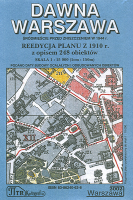 Plan Warszawy z 1910 r. 1:15 000
