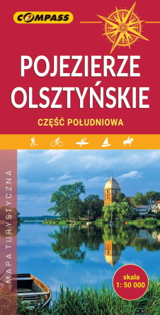 Pojezierze Olsztyńskie. Część południowa. Mapa 1:50 000