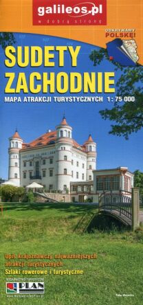 Sudety Zachodnie. Mapa turystyczna w skali 1:75 000