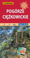 Pogórze Ciężkowickie. Wyd. 2022. Mapa turystyczno-krajoznawcza 1:50 000