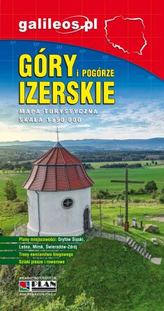 Góry i Pogórze Izerskie. Mapa turystyczna w skali 1:50 000