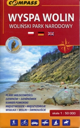 Wyspa Wolin. Woliński Park Narodowy. Mapa turystyczna 1:50 000