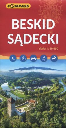 Beskid Sądecki. Mapa 1:50 000