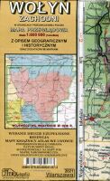 Wołyń Zachodni. Mapa przeglądowa w skali 1:800 000