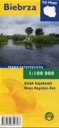 Biebrza. Szlak kajakowy Nowy Rogożyn-Ruś. Laminowana mapa turystyczna 1:100 000