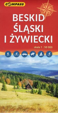Beskid Śląski i Żywiecki. Mapa turystyczna w skali 1:50 000