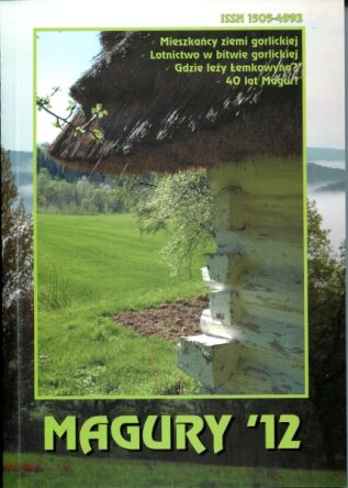 Magury 2012. Rocznik krajoznawczy poświęcony Beskidowi Niskiemu i Pogórzom