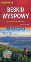 Beskid Wyspowy. Pogórze Wiśnickie. Mapa turystyczna w skali 1:50 000. Wyd. 2023