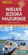 Wielkie Jeziora Mazurskie. Mapa turystyczna 1:50 000