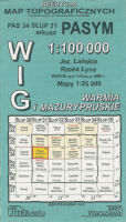 Pasym. Mapa 1:100 000. Reedycja arkusza mapy topograficznej WIG