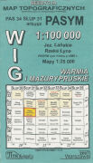 Pasym. Mapa 1:100 000. Reedycja arkusza mapy topograficznej WIG