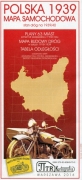 Polska 1939. Mapa samochodowa 1:1 250 000. Reedycja