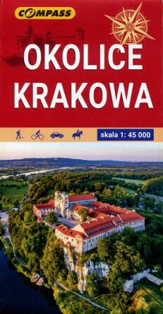 Okolice Krakowa. Mapa 1:50 000. Wyd. 2018